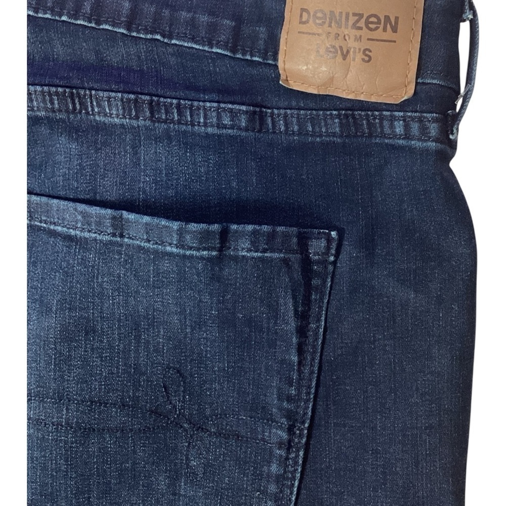 Denizen from Levi's Dark Indigo Skinny Mid Rise Jeans Plus Size 18 - Picture 8 of 12